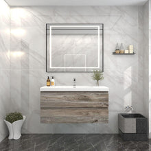 Load image into Gallery viewer, Bow 42&quot; Wall Mounted Vanity With Reinforced Acrylic Sink
