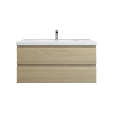 Load image into Gallery viewer, Bow 42&quot; Wall Mounted Vanity With Reinforced Acrylic Sink

