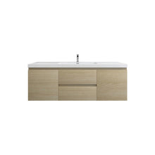 Load image into Gallery viewer, Bow 60&quot; Wall Mounted Vanity With Reinforced Acrylic Sink
