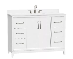 Luton 48" Freestanding Vanity With Double Sink