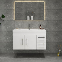 Load image into Gallery viewer, Elsa 42&quot; Wall Mounted Vanity With Reinforced Acrylic Sink
