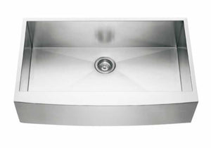 Leander 32"W Apron / Farmhouse Stainless Steel Kitchen Sink