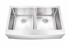 Load image into Gallery viewer, Leander 32&quot;W Apron / Farmhouse Stainless Steel Kitchen Sink
