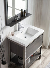 Load image into Gallery viewer, Lake 30&quot; Freestanding Vanity With Reinforced Acrylic Sink
