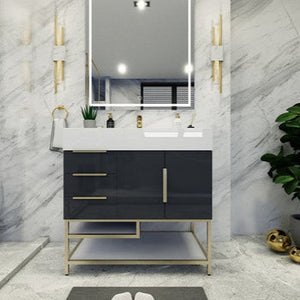 Bethany 36" Freestanding Vanity With Reinforced Acrylic Sink