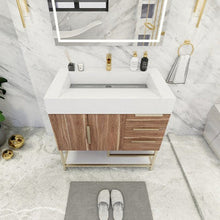 Load image into Gallery viewer, Bethany 36&quot; Freestanding Vanity With Reinforced Acrylic Sink

